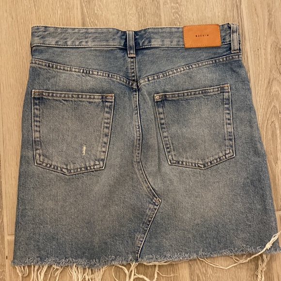 &denim jean skirt size 6 - Picture 3 of 3